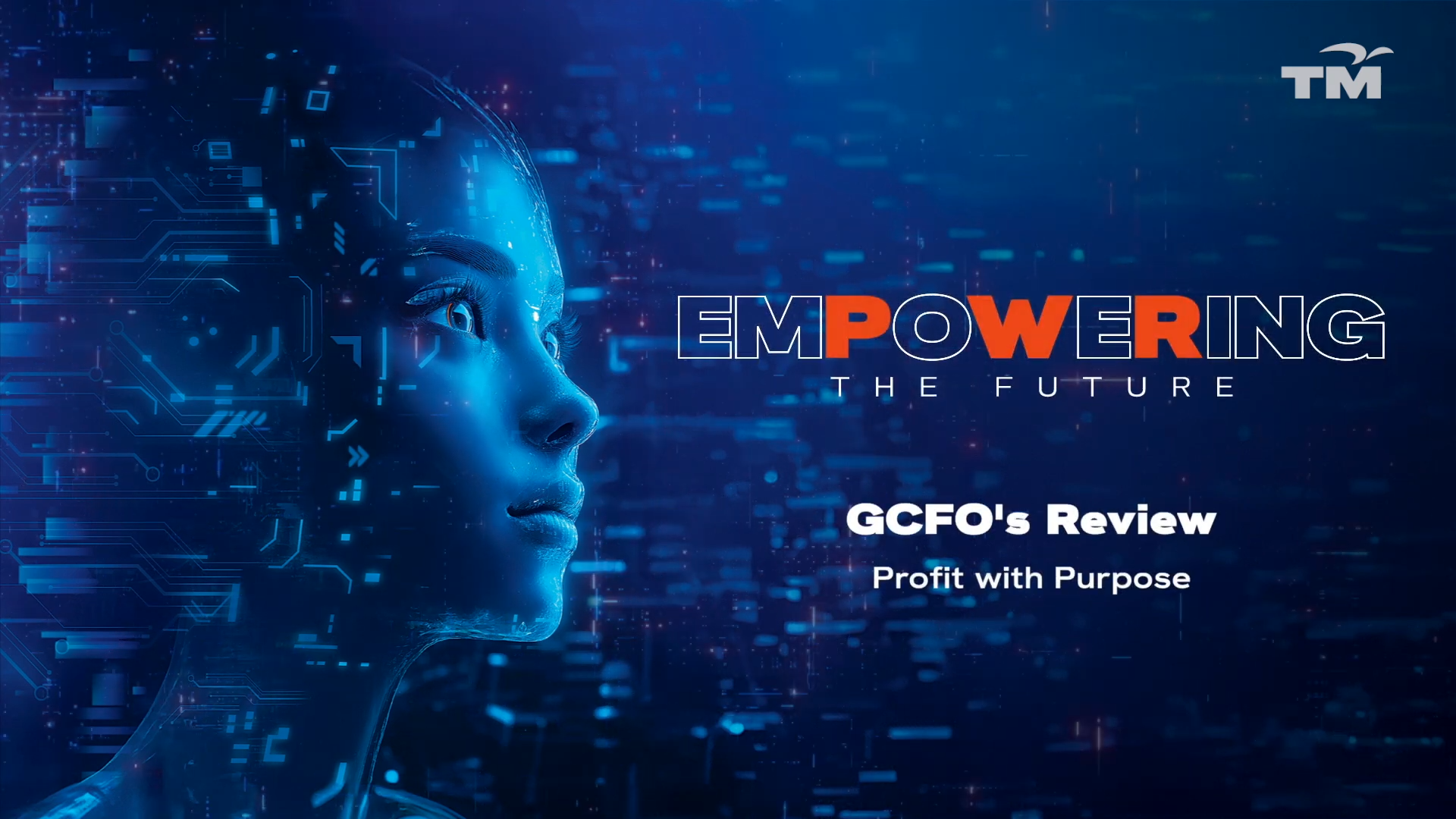 GCFO Statement: Profit With Purpose