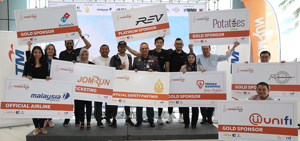 Conquer the 4th tallest building in Malaysia in the inaugural Yayasan TM International Tower Run 2019!
